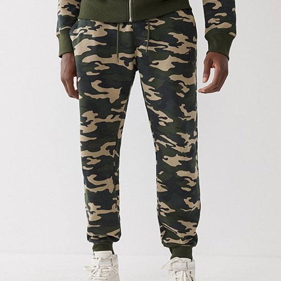 Brand New Men's True Religion Camouflage Camo Core Jogger Size M Great Gift - Picture 2 of 5